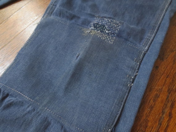 Vintage 1940s Workwear Jeans Aldens Threadbare Di… - image 8