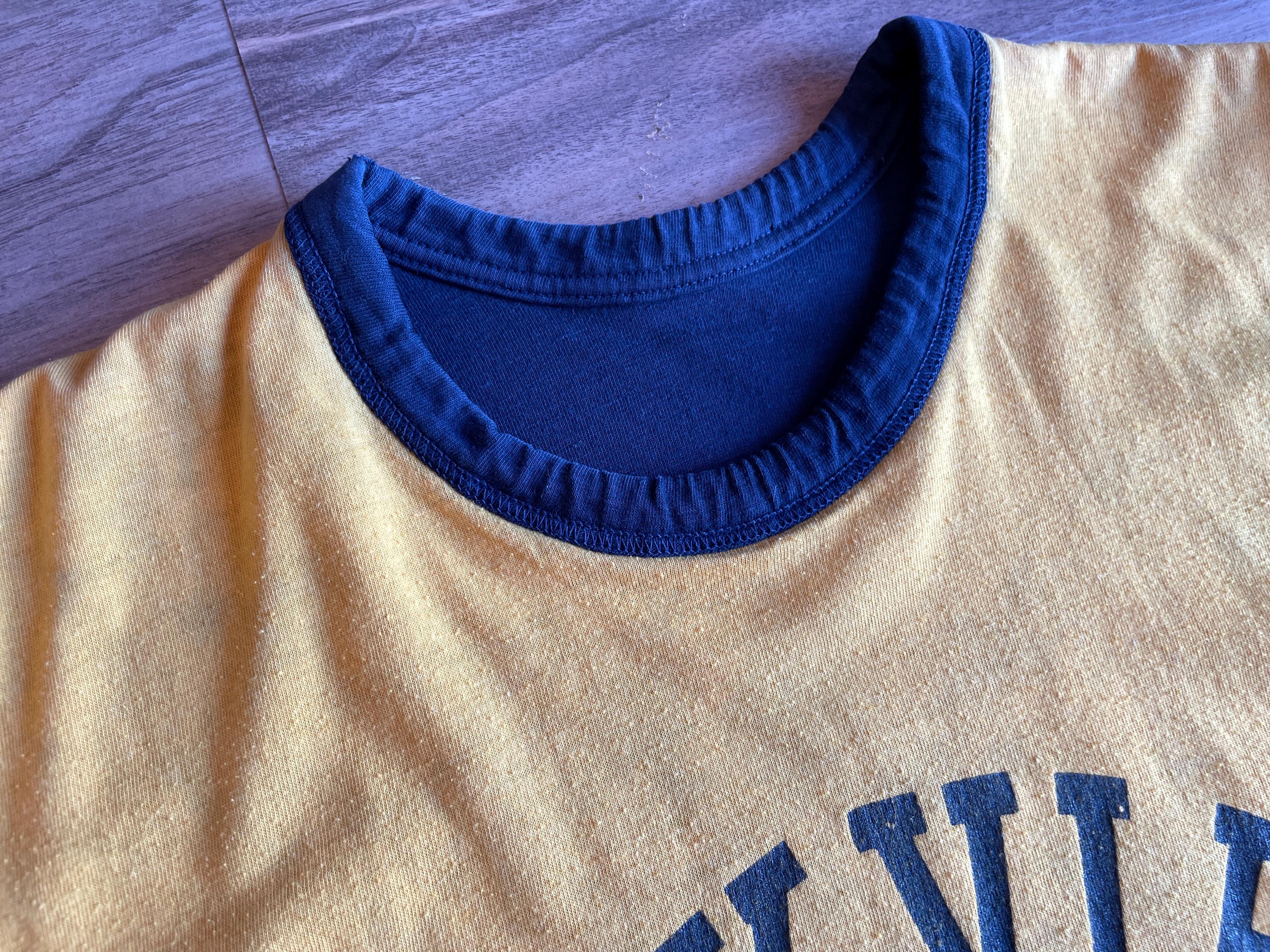 Vintage Champion T-shirt, 70s/80s Reversible, Double Layer