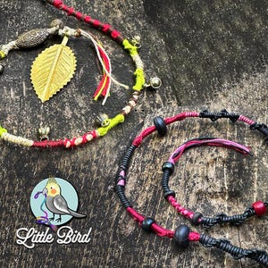 Exquisite Hair Wraps, leather, and bells! Removable, Reusable Hair Braid Extensions