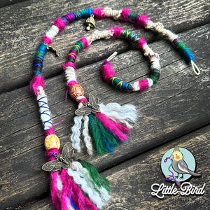 Bohemian Beauty Temporary Hair Wraps Colorful Dread Extensions