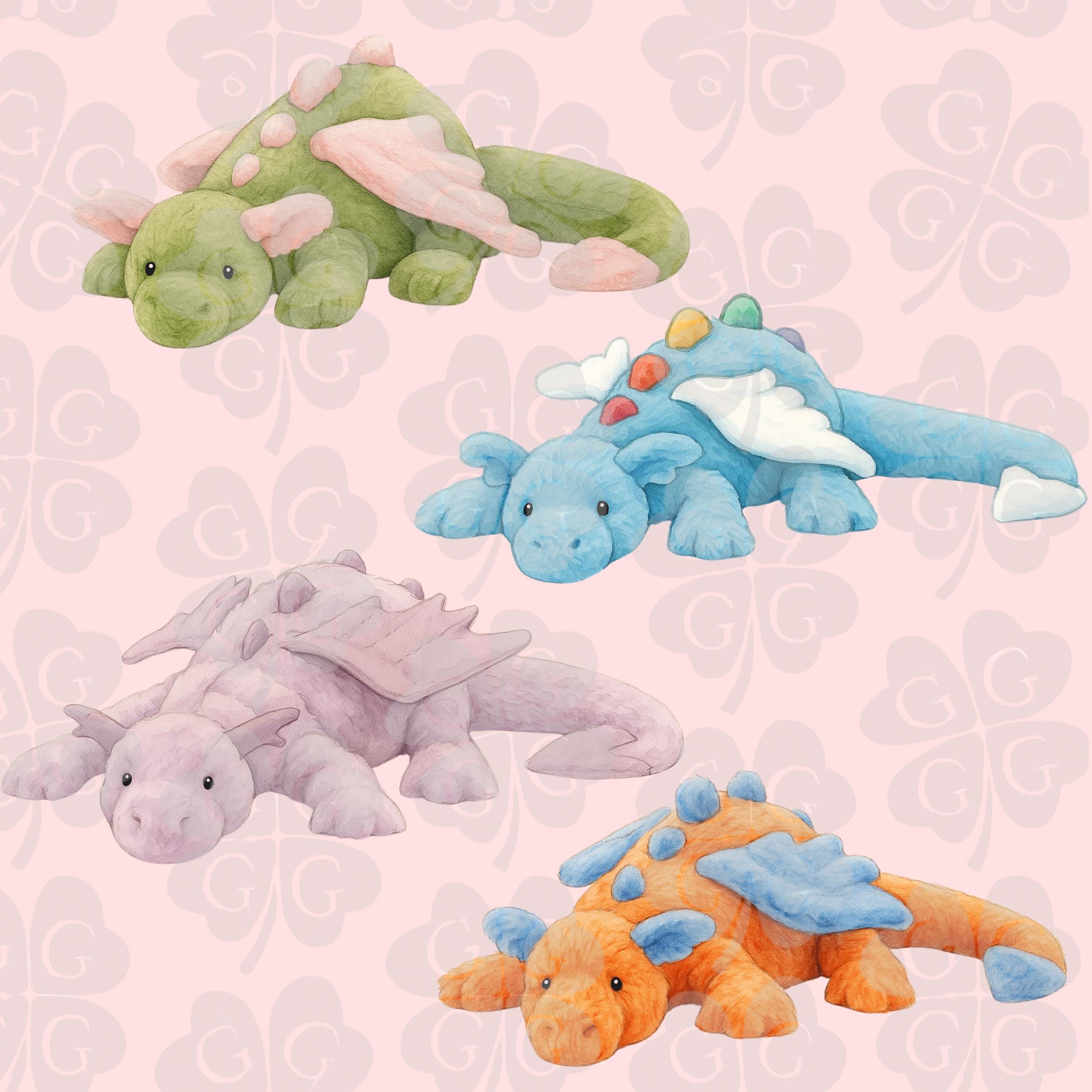 Miuページ Malachy Dragon Jellycat Malachy Dragon - RARE - NWT