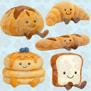 Du pain à la gelée, des viennoiseries et bien plus encore ! | 20 images PNG