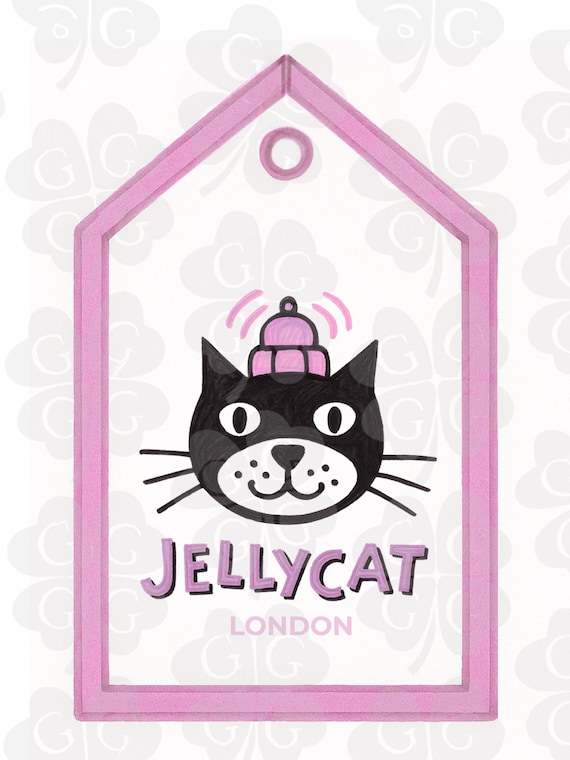 Jellycat Pink Tag PNG Digital Download | Birthday | Poster - Etsy