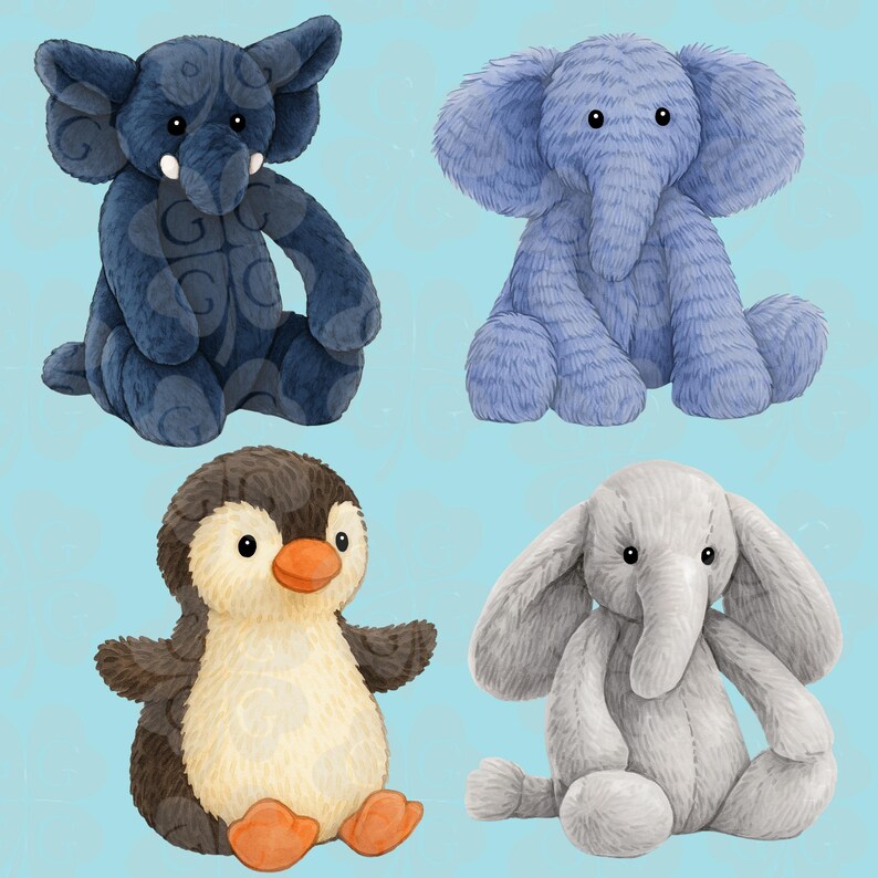 Jellycat Animals Digital Art Printable Images Wall Decor 34 PNG jellycat-animals-digital-art-printable-images-wall-decor-34-png