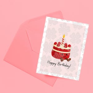 Jellycat Birthday Card Digital Print | 1 PNG Image