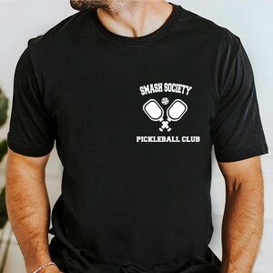 Personalized Pickleball Team Shirt, Custom Pickle ball Tshirt, Pickle-ball Player Graphic T-shirt, Pickleball Shirt for Men, Pickleball Tee