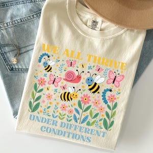 Comfort Colors® Neurodiversity Shirt for BCBA Gift, Special Education Teacher Shirt, Mental Health Gifts for Teachers