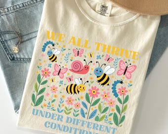 Comfort Colors® Neurodiversity Shirt for BCBA Gift, Special Education Teacher Shirt, Mental Health Gifts for Teachers