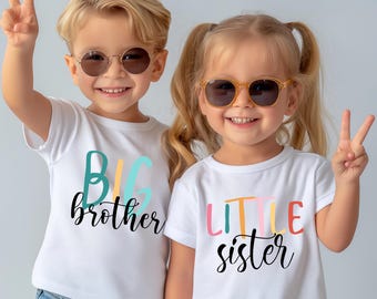 Matching Family Shirts: Baby Announcement, Sibling Sets