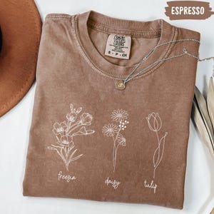 Comfort Colors® Subtle FDT Shirt, Anti Donald Trump Tee, Floral FDT Gift, Flower Anti Trump Shirt, Anti MAGA Political Tee, Feminist Shirt