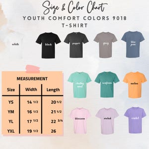 Camiseta Comfort Colors® Disneyland California Est. 1955 para viaje familiar, camisetas a juego de Mickey y sus amigos para vacaciones, camisetas para grupos de Disney imagen 8