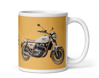 Midlife Crisis Motorbike Ceramic Mug – Funny Retirement Gift