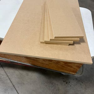 MDF-panel 3/4" tjock, obehandlad, kapad till valfri storlek