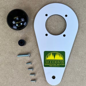 Offset Router Base Plate for Compact Routers