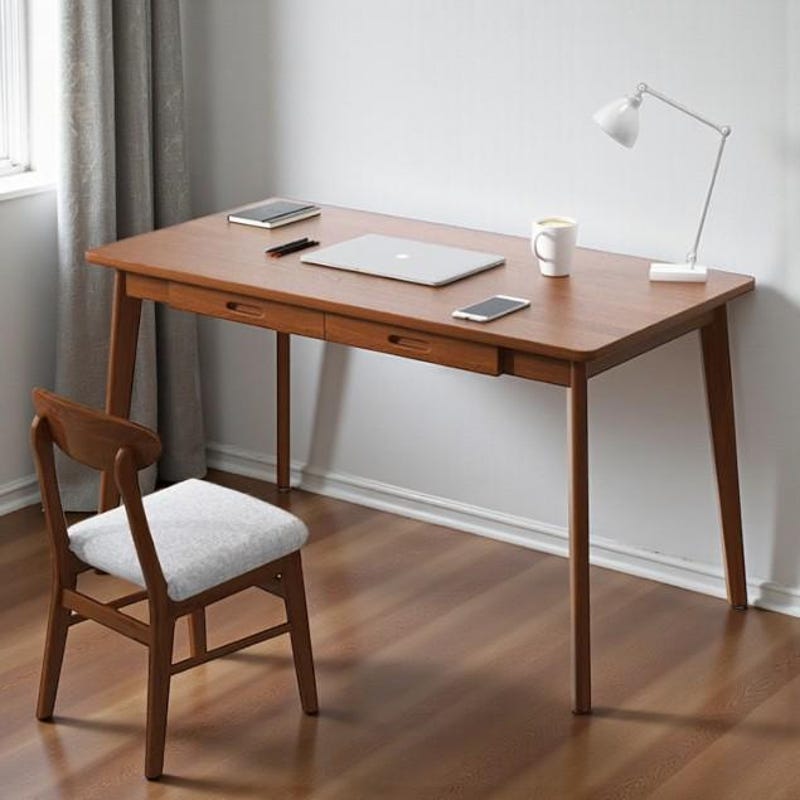 Wood Desk 100cm - Etsy