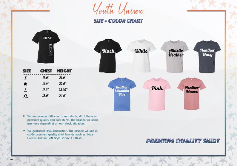 a white and blue t - shirt with different colors