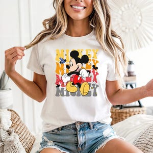 Mickey Mouse Disney Shirt, Disney Character Tee, Magic Kingdom Vacation Shirt, Disney Family Trip Tee, Mickey Shirt, Funny Disney Tee Bild 3