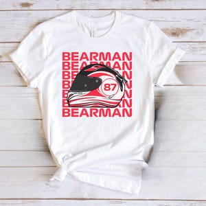 Oliver Bearman Racing Car T-Shirt  Motor Sport Racing Shirt  Perfect Gift for Racing Car Fans