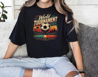 Football Cup 2026 Shirt, Comfort Colors, Soccer Fan Shirt, Retro Football Tee, World Cup Inspired Tshirt, Vintage Sports Tee