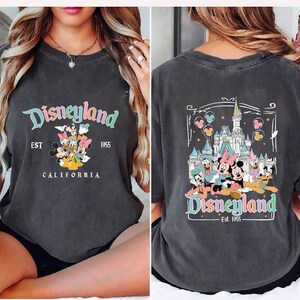Comfort Colors® Disneyland California T Shirt, Disneyland Est. 1955 Shirt, Disneyworld Shirt, Disney Shirt, Mickey And Friends Shirt
