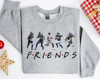 Seattle Football Friends Sweatshirt, Seattle Sweat, Football Friends, Kupp Sweat, Walker Sweat, Darnold Sweat, Seattle Fan Sweat Gift