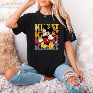 Mickey Mouse Disney Shirt, Disney Character Tee, Magic Kingdom Vacation Shirt, Disney Family Trip Tee, Mickey Shirt, Funny Disney Tee Bild 1