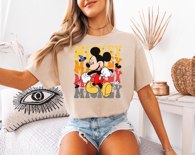 Mickey Mouse Disney Shirt, Disney Character Tee, Magic Kingdom Vacation Shirt, Disney Family Trip Tee, Mickey Shirt, Funny Disney Tee Bild 5