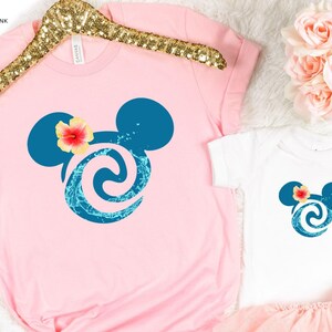 Disney Moana shirt, Moana Family Shirts for Woman, Disney Moana Shirts for Girl, Moana Mickey Ears Shirt, Moana t-shirt,Moana birthday party image 7