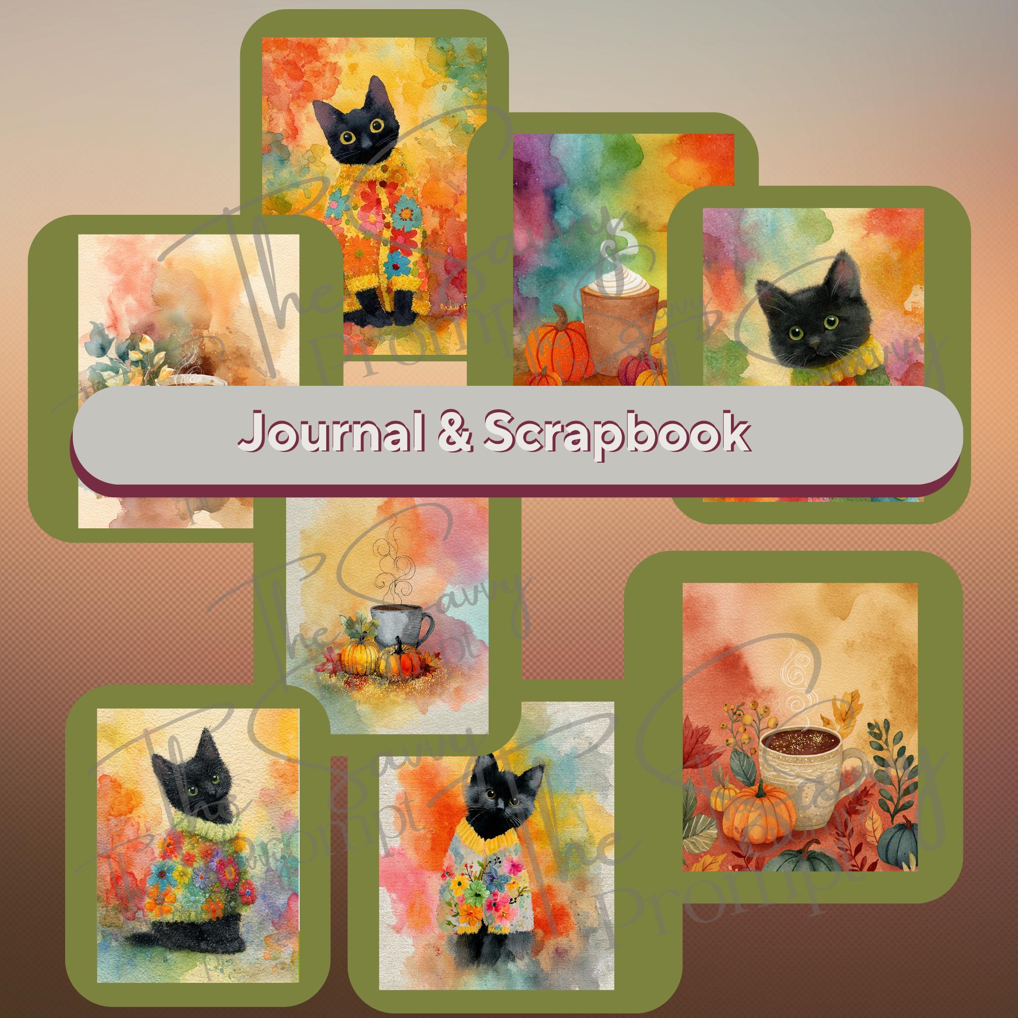 AI Prompt Short –Autumn Vibe | 1 Midjourney Prompt with 10 Variations + 40 AI personal/ commercial use images | Journal, Stationery Papers - Thumbnail 4