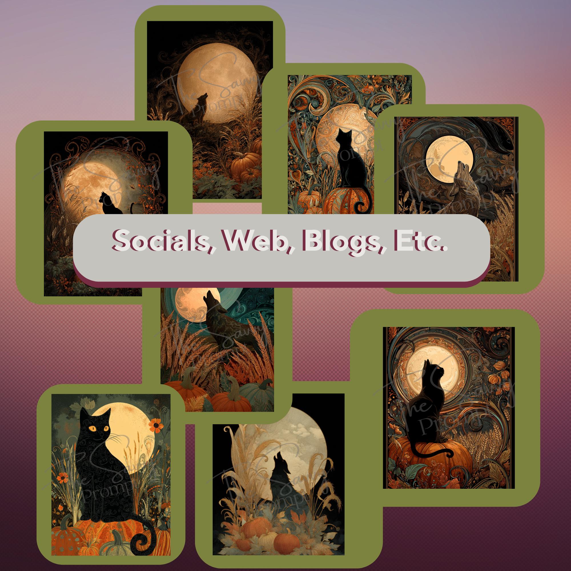 AI Prompt Short - Moody Halloween 1 Midjourney Prompt with 12 Variations + 48 AI personal/ commercial use images | Journaling,Stationery - Thumbnail 7