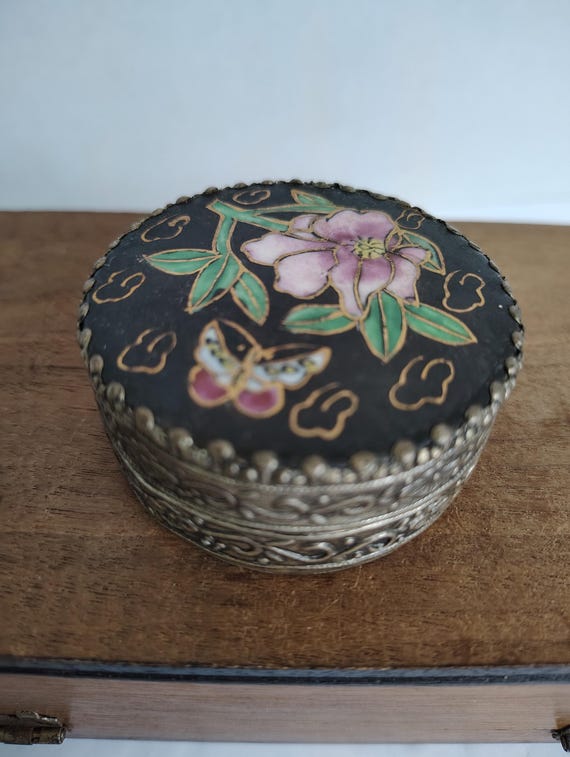 Chinese Pottery Shard Trinket Box