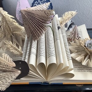 Rustic Book Art Fly Away With Me image 7