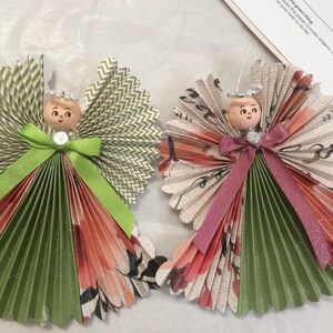 Origami Angels 2 included For Gifts, Baptism or Birthday image 2