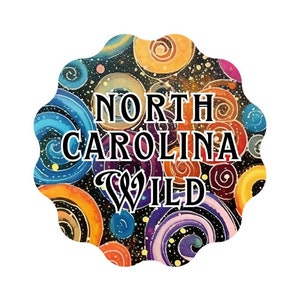 Carolina Wilderness Whimsy: North Unleashed Sticker