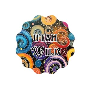 Utah Unleashed: A Tapestry of Wild Wonders Aufkleber