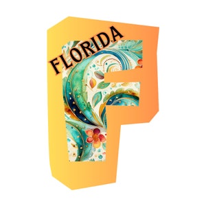Sticker État de Floride, libérer des souvenirs, c'est le pouvoir des autocollants d'État