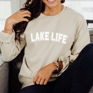 Lake Life Sweatshirt, Lake Life Hoodie, Boat Life Sweatshirt, Lake Sweatshirt, Camping Hoodie, Lake Bachelorette, Trending Sweatshirt