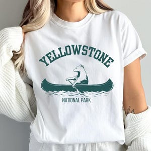 Yellowstone Shirt, Yellowstone National Park shirt, National Park Shirt, Vintage National Park Shirt, Retro Yellowstone shirt, Wyoming Shirt