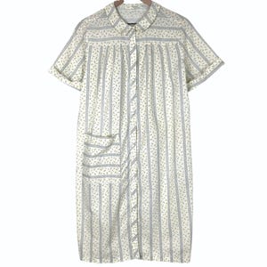 huipil dress Huipil Dress San Juan striped orange