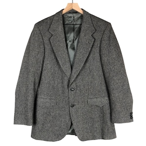 Chaqueta tipo blazer VTG FARAH WESTERNWEAR para hombre, talla 40L, color gris, lana, con coderas.