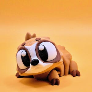 Flexi Sloth Toy – 3D Printed Articulated Animal – Fidget Sloth Gift – Relaxing Sensory Toy for Kids