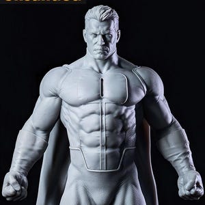 Omni Man Figure (Invincible) - (Unsanded, Sanded, Primed or Painted)
