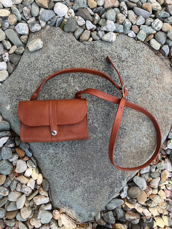 Sac à bandoulière en cuir fait main sac à main en cuir marron