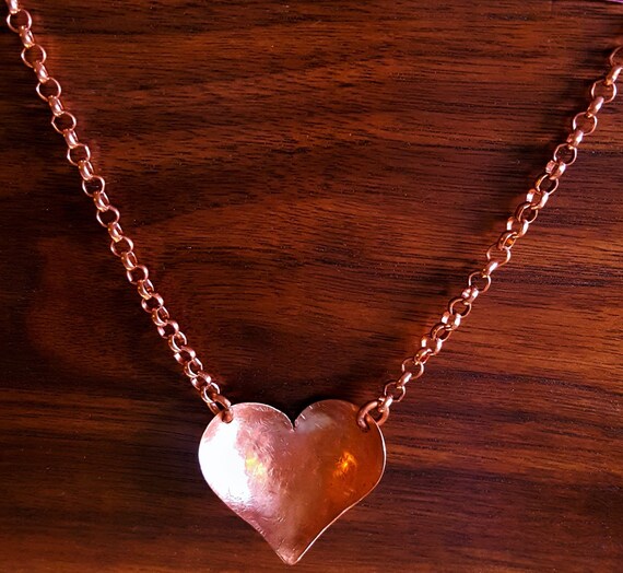 Large Red Textured Necklace