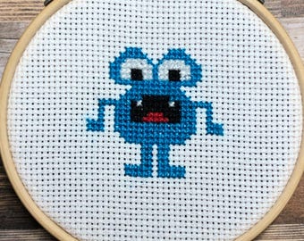 Monstruosamente adorables ~ Monstruos de bolsillo ~ Pequeños monstruos ~ Patrón de punto de cruz (Descarga PDF)