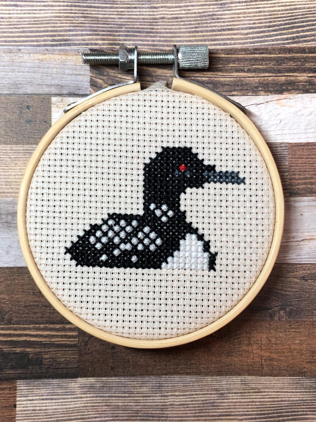 Loon Pattern Paper Luscious Loon ~ Beauty on the Lake ~ Black and White Loon ~ Wildlife ...