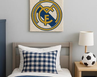 Real Madrid Single Crochet Digital Pattern
