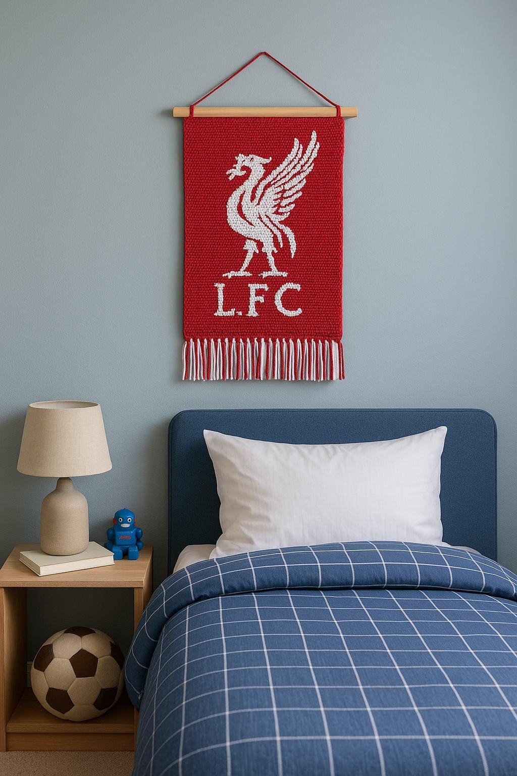Liverpool FC Warrior White Kop Scarf - 100% Acrylic, Official LFC Supporters Scarf - View #7