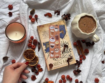 Zakładka do książki „Coffee Book Lover” | Przytulny jesienny prezent dla miłośników kofeiny