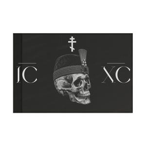 Vlad the Impaler Orthodox Flag | Greek Orthodox Cross Banner | Eastern Orthodox Christian Flag | Religious Wall Decor